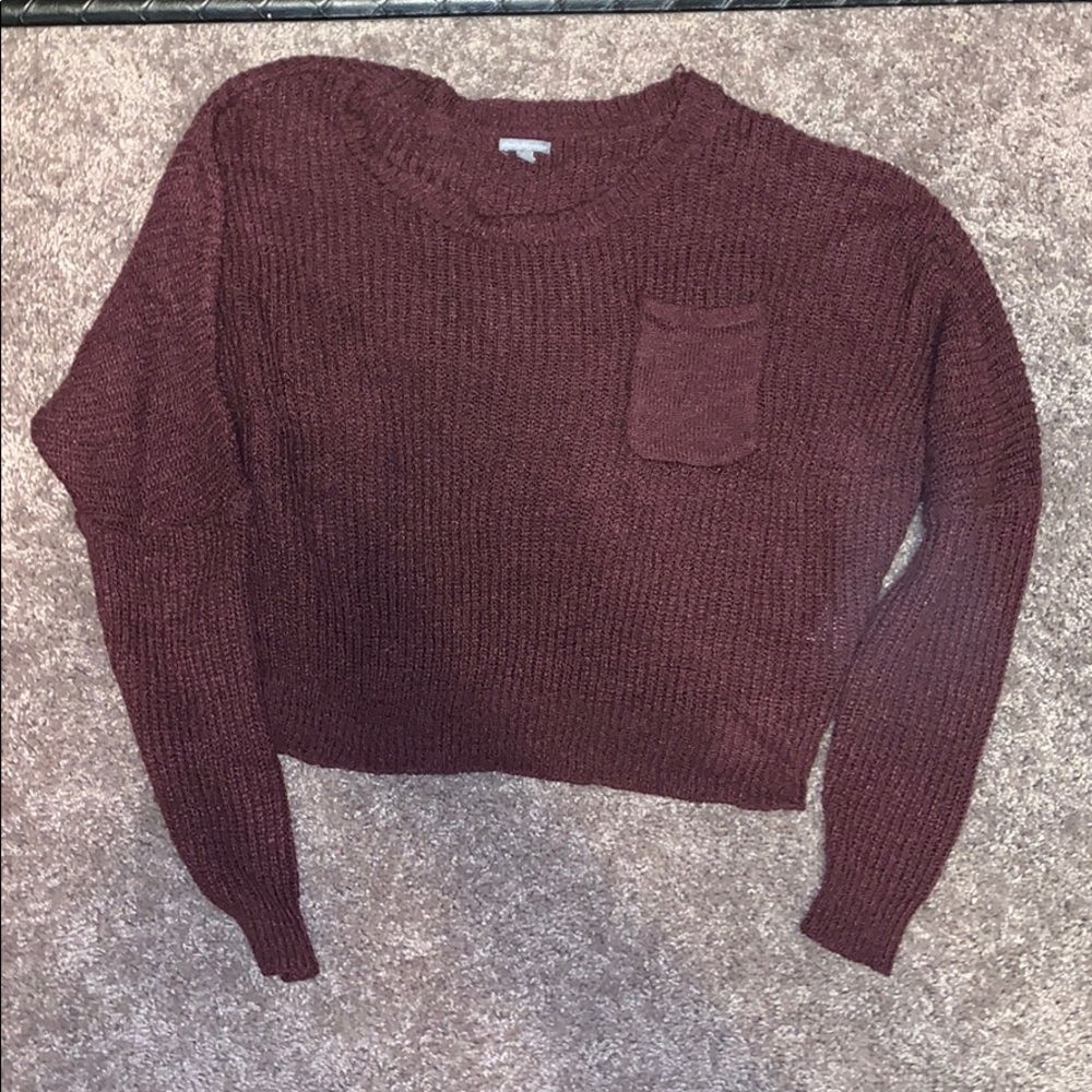 cropped sweater